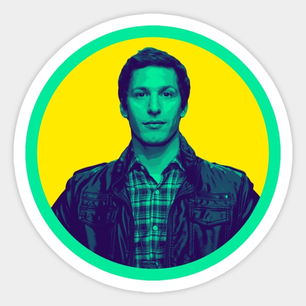 Jake Peralta - Brooklyn Nine Nine Sticker by Printnation